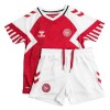 Conjunto (Camiseta+Pantalón Corto) Dinamarca Primera Equipación 2023 - Niño